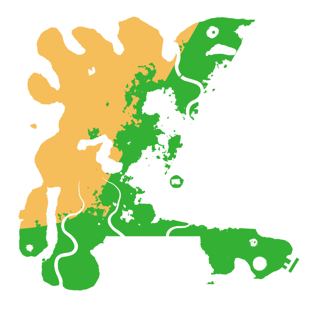 Biome Rust Map: Procedural Map, Size: 4000, Seed: 642376192