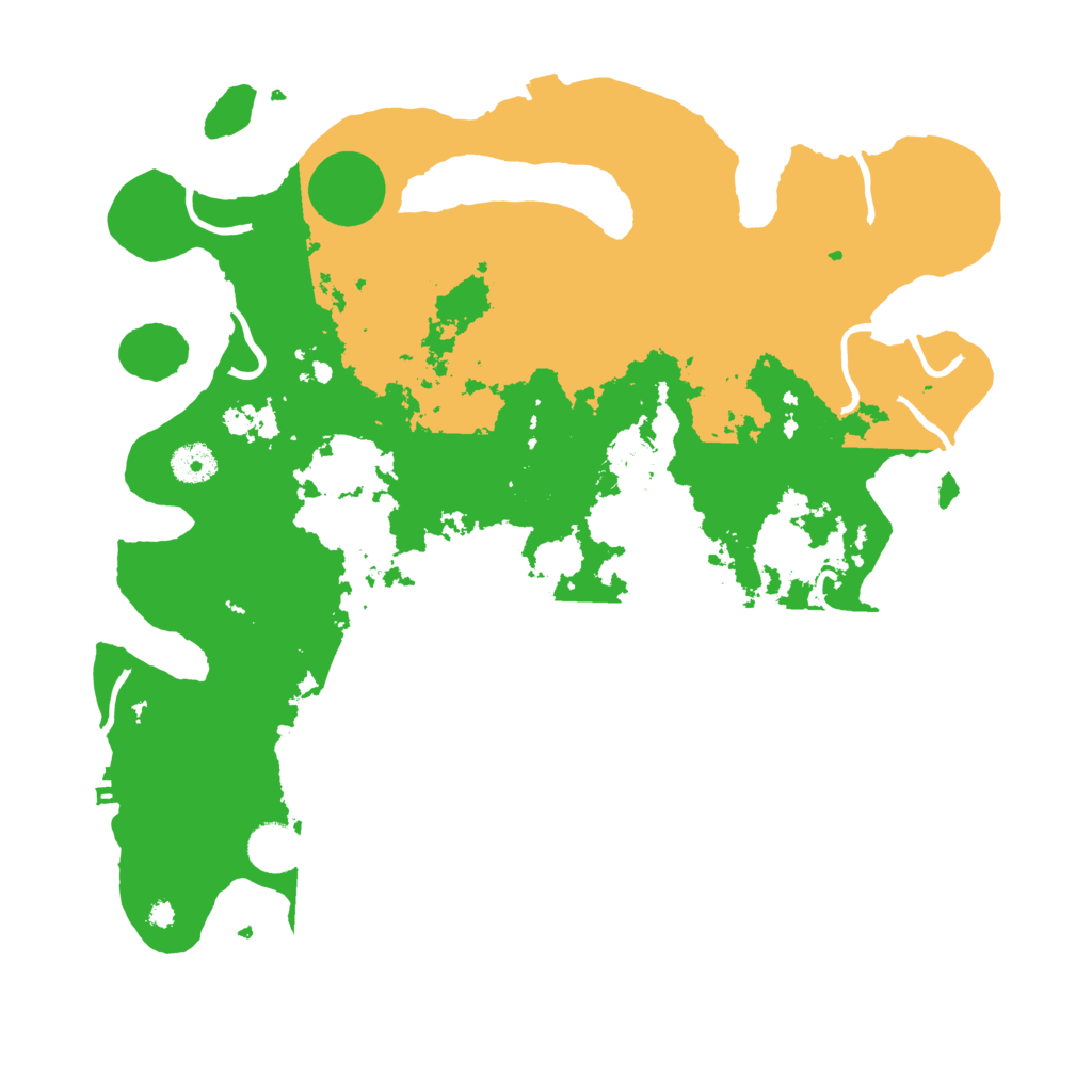 Biome Rust Map: Procedural Map, Size: 3847, Seed: 449947337