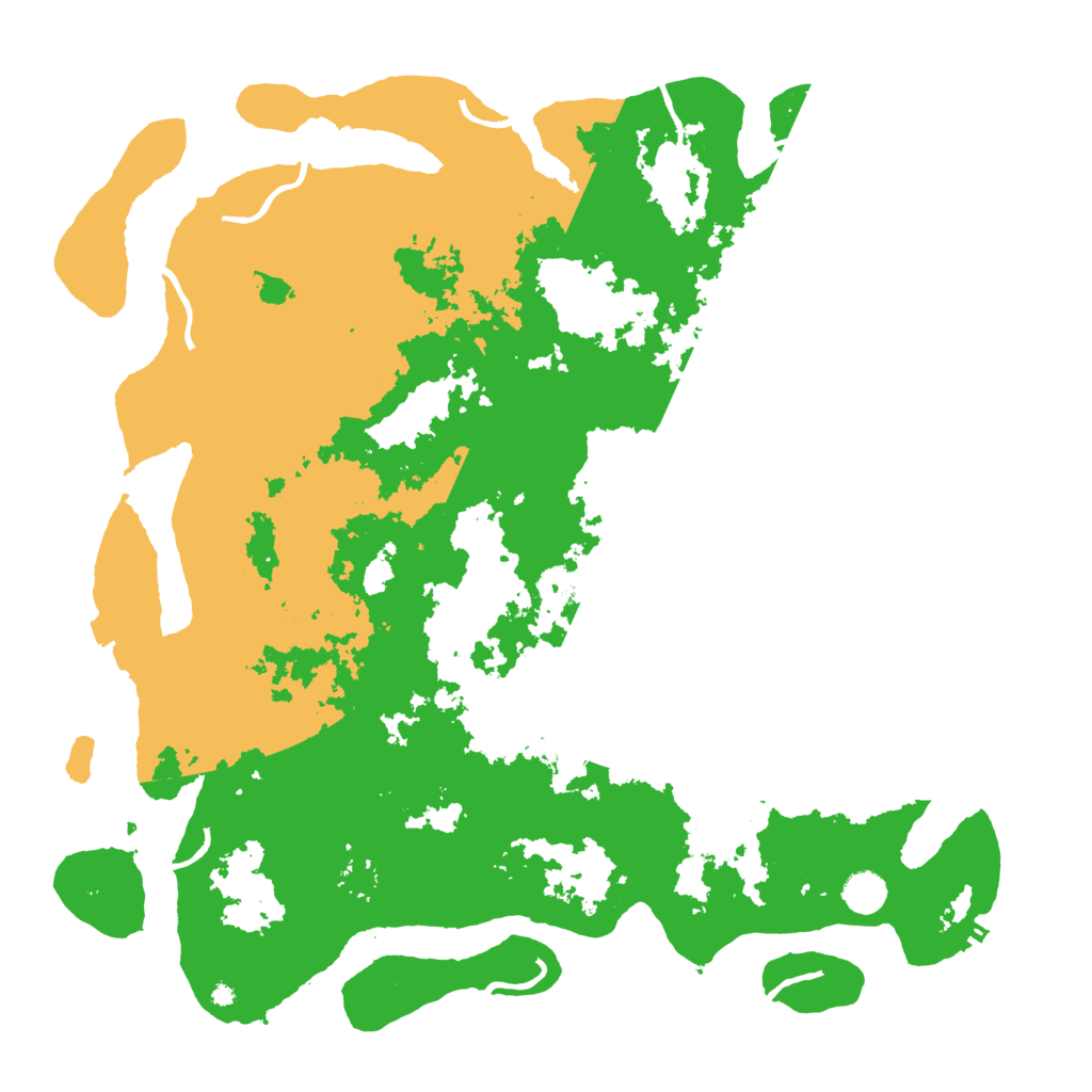 Biome Rust Map: Procedural Map, Size: 4500, Seed: 1816133