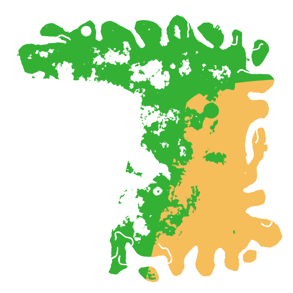 Biome Rust Map: Procedural Map, Size: 5000, Seed: 897642