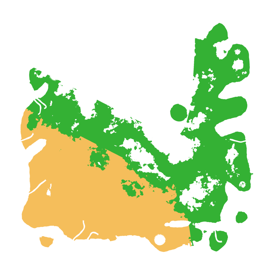 Biome Rust Map: Procedural Map, Size: 4300, Seed: 31184351