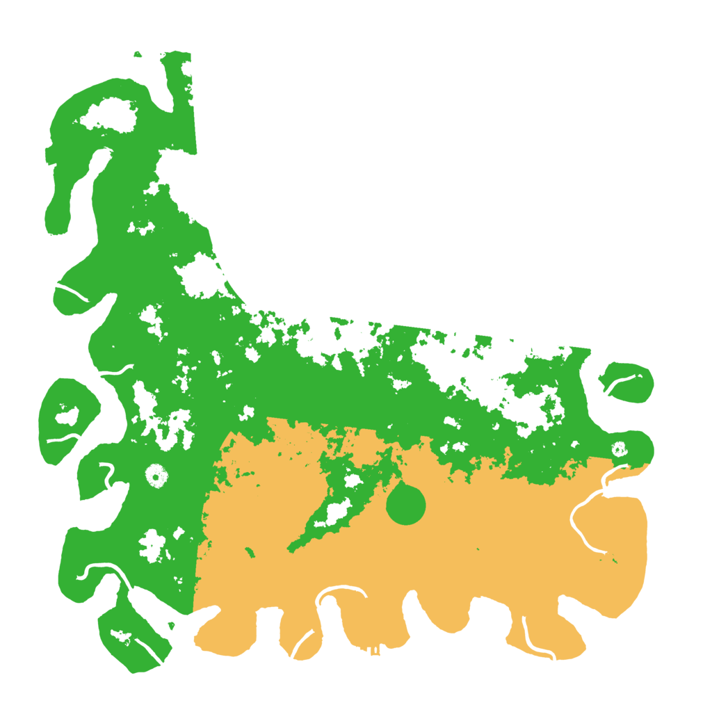 Biome Rust Map: Procedural Map, Size: 4750, Seed: 2147483645