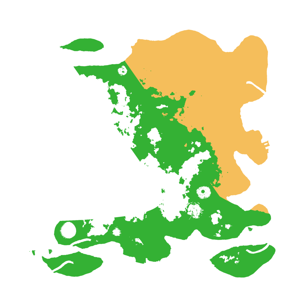 Biome Rust Map: Procedural Map, Size: 3450, Seed: 2648490
