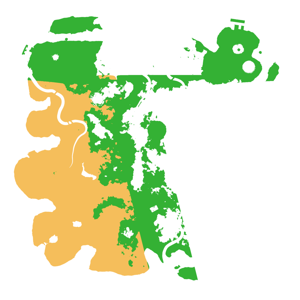 Biome Rust Map: Procedural Map, Size: 4250, Seed: 624432356