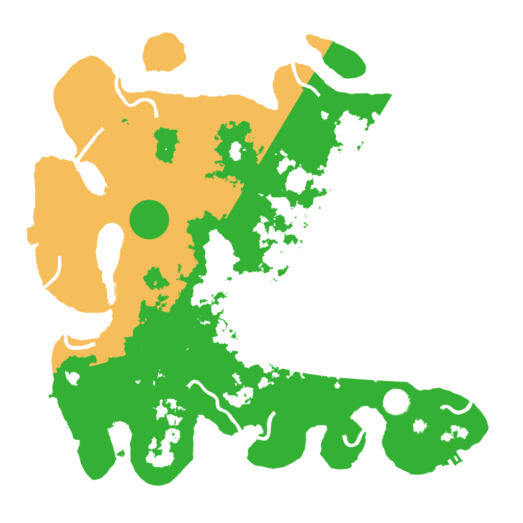 Biome Rust Map: Procedural Map, Size: 3500, Seed: 1202225860
