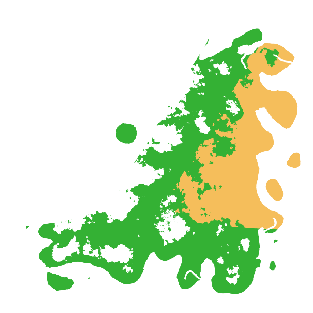 Biome Rust Map: Procedural Map, Size: 4250, Seed: 621887082