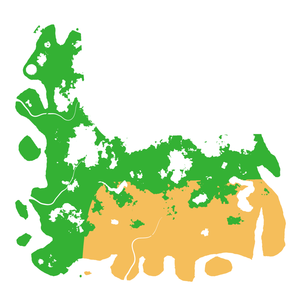 Biome Rust Map: Procedural Map, Size: 5000, Seed: 974154