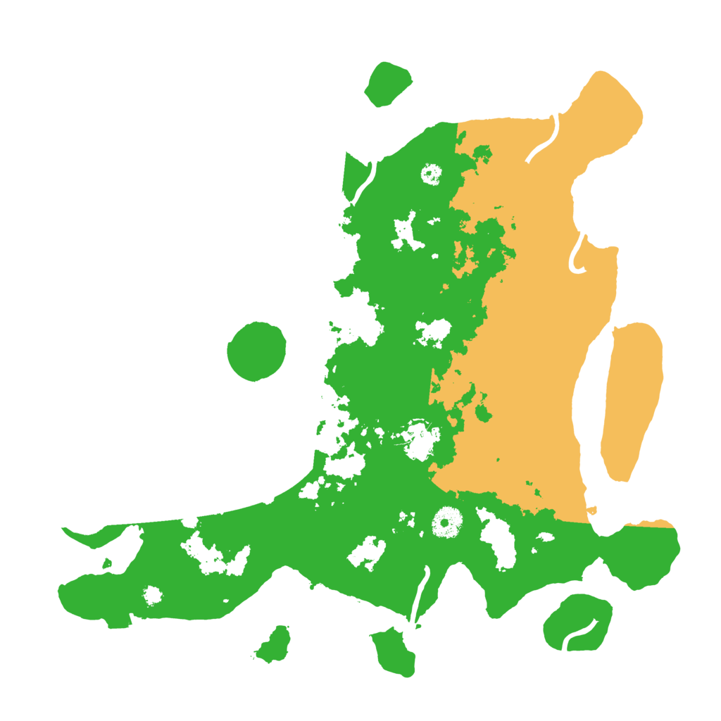 Biome Rust Map: Procedural Map, Size: 3500, Seed: 914820374