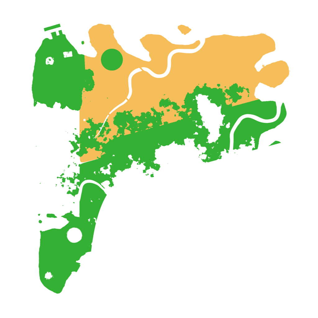 Biome Rust Map: Procedural Map, Size: 3856, Seed: 3856