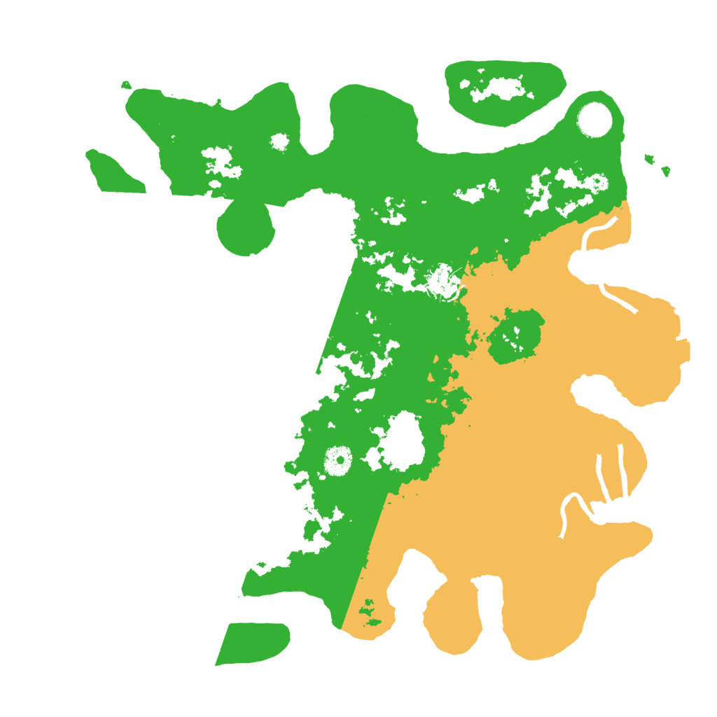 Biome Rust Map: Procedural Map, Size: 3650, Seed: 6649612