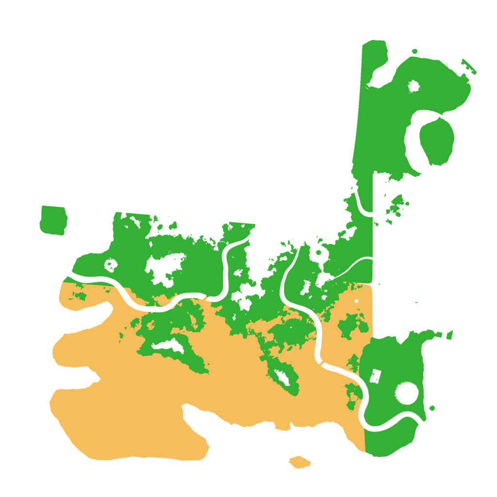 Biome Rust Map: Procedural Map, Size: 3850, Seed: 667594984