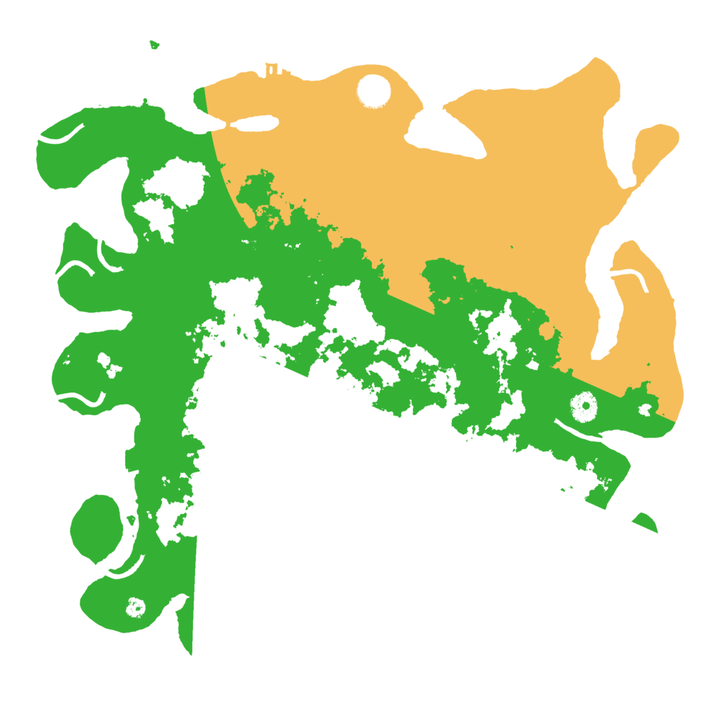 Biome Rust Map: Procedural Map, Size: 3800, Seed: 7003101