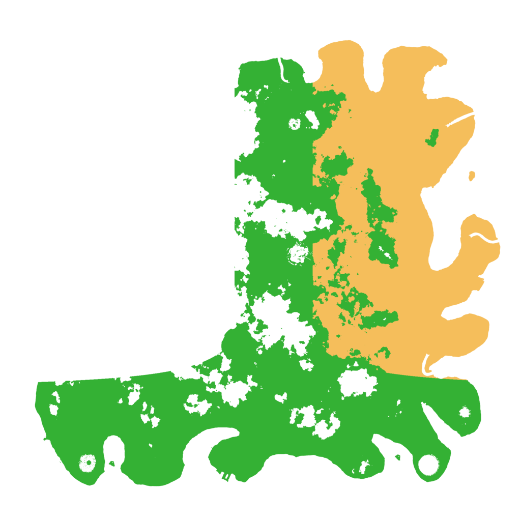 Biome Rust Map: Procedural Map, Size: 4500, Seed: 1156942099