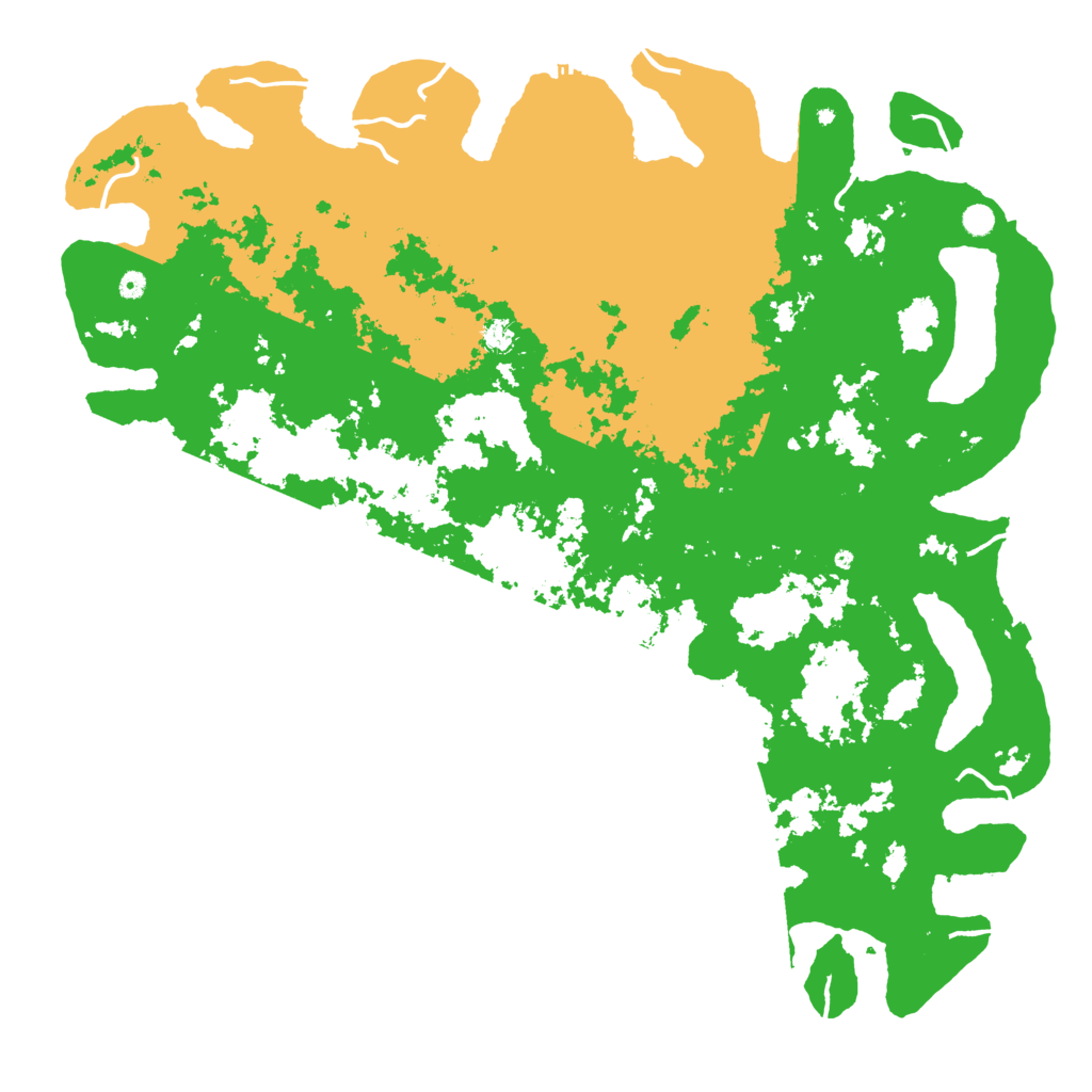 Biome Rust Map: Procedural Map, Size: 6000, Seed: 2311