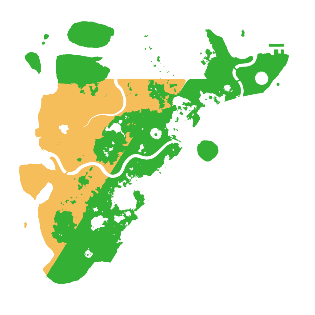 Biome Rust Map: Procedural Map, Size: 4250, Seed: 12503