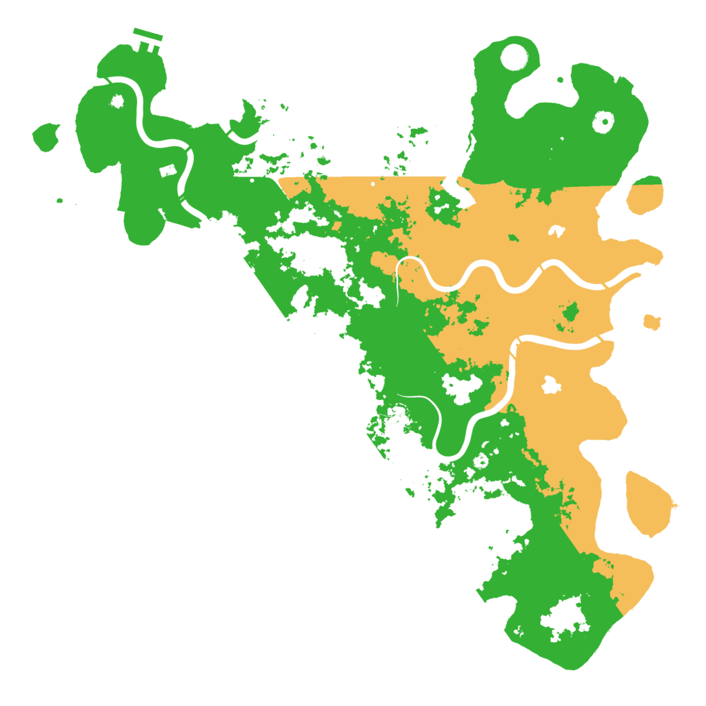 Biome Rust Map: Procedural Map, Size: 4800, Seed: 877060700