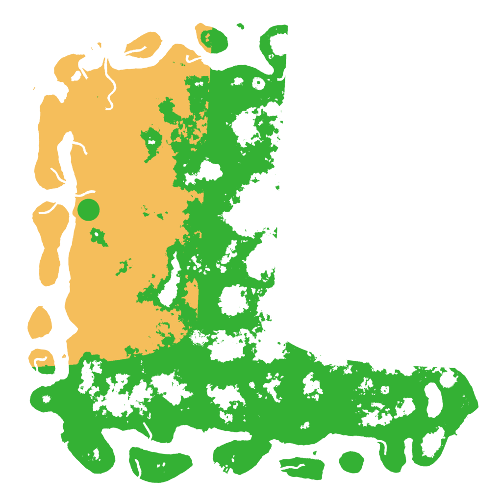 Biome Rust Map: Procedural Map, Size: 6000, Seed: 1493418957