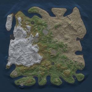 Thumbnail Rust Map: Procedural Map, Size: 4200, Seed: 1819724208, 18 Monuments