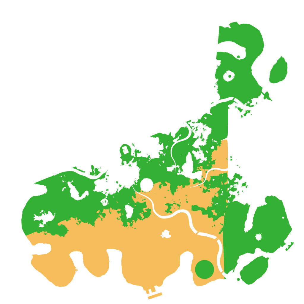 Biome Rust Map: Procedural Map, Size: 4250, Seed: 2092129952