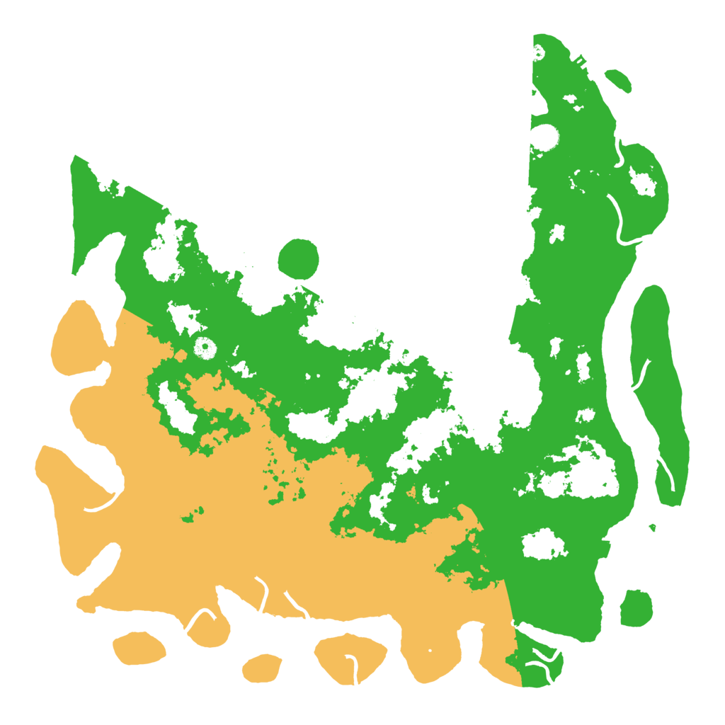 Biome Rust Map: Procedural Map, Size: 4850, Seed: 181224