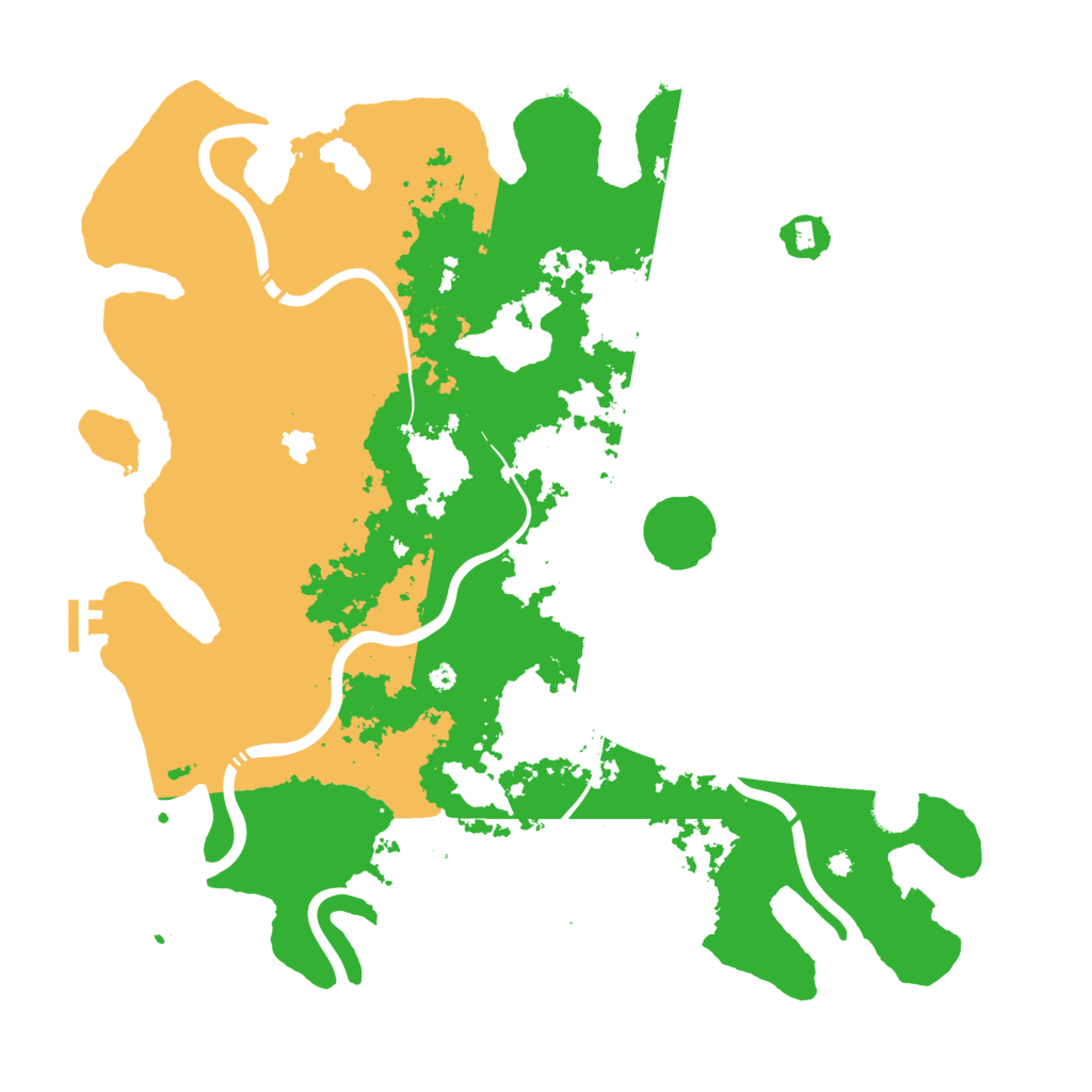Biome Rust Map: Procedural Map, Size: 4250, Seed: 3957723