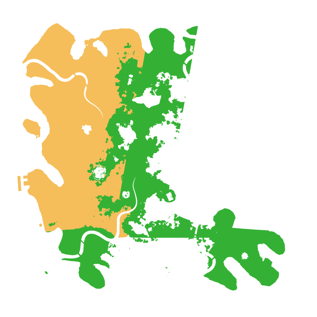 Biome Rust Map: Procedural Map, Size: 4250, Seed: 3957723