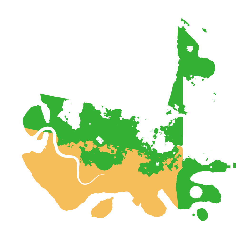 Biome Rust Map: Procedural Map, Size: 3500, Seed: 1700408637