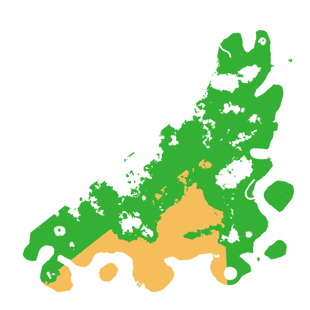 Biome Rust Map: Procedural Map, Size: 4250, Seed: 287098