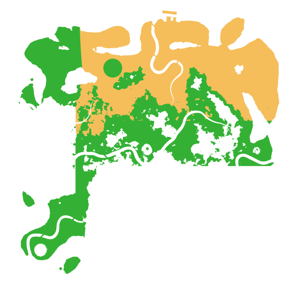Biome Rust Map: Procedural Map, Size: 4250, Seed: 1708826299