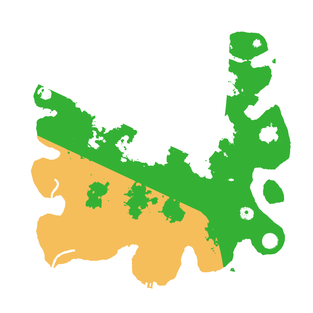 Biome Rust Map: Procedural Map, Size: 3500, Seed: 1564206414