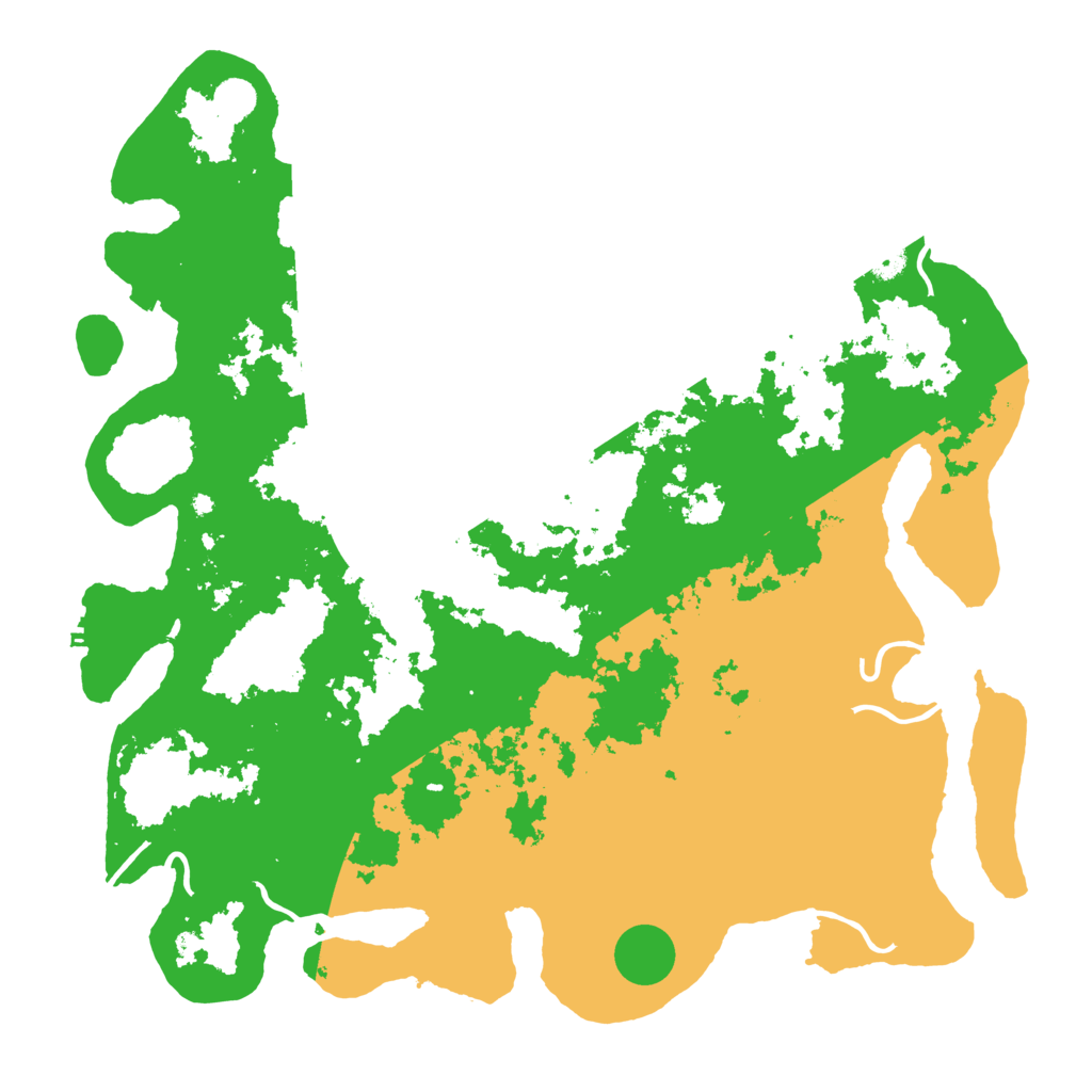 Biome Rust Map: Procedural Map, Size: 4750, Seed: 523177128