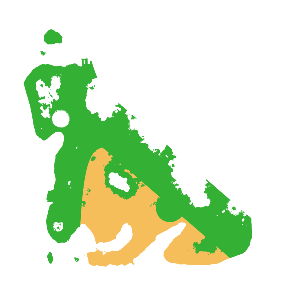 Biome Rust Map: Procedural Map, Size: 3000, Seed: 514990711