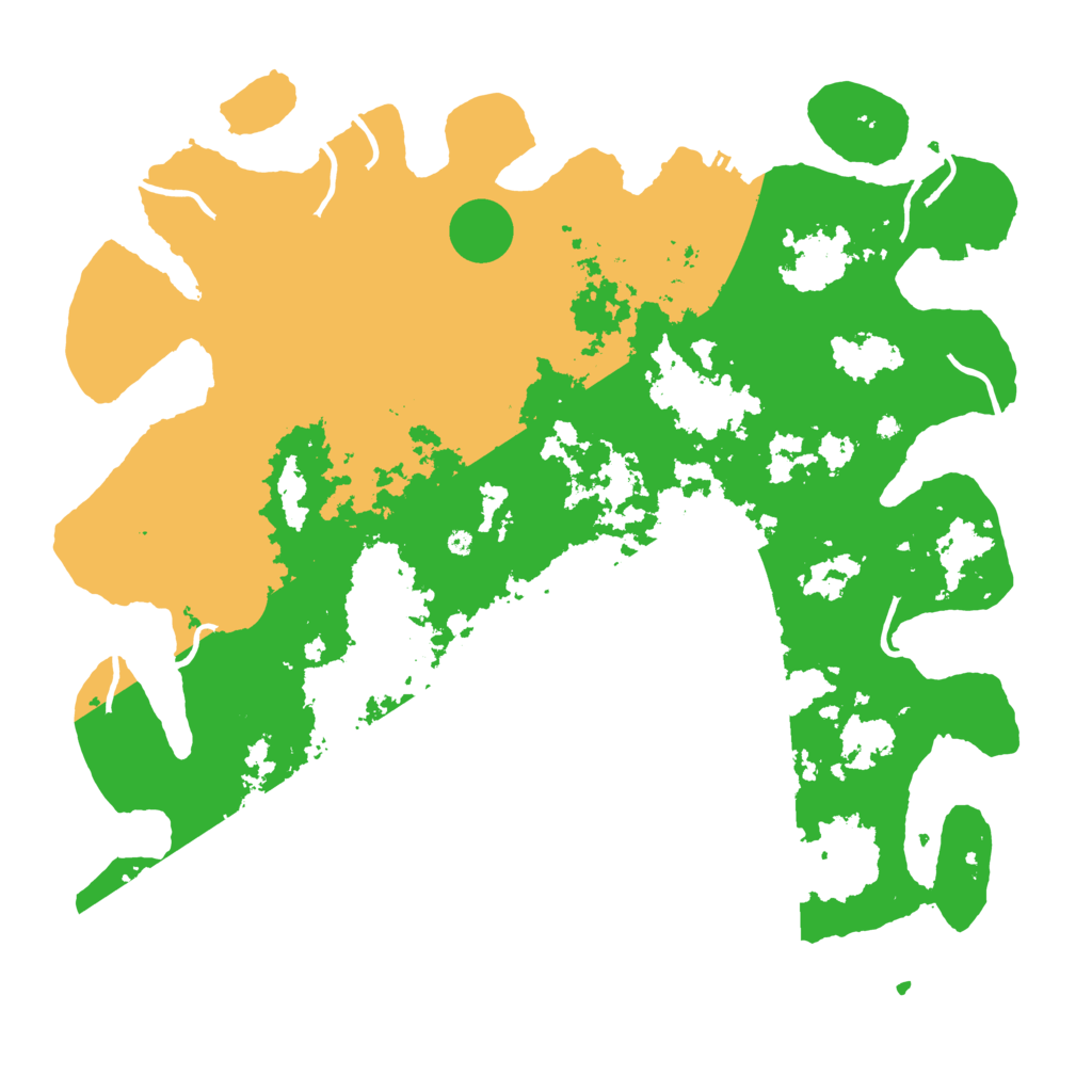 Biome Rust Map: Procedural Map, Size: 4500, Seed: 1875406490