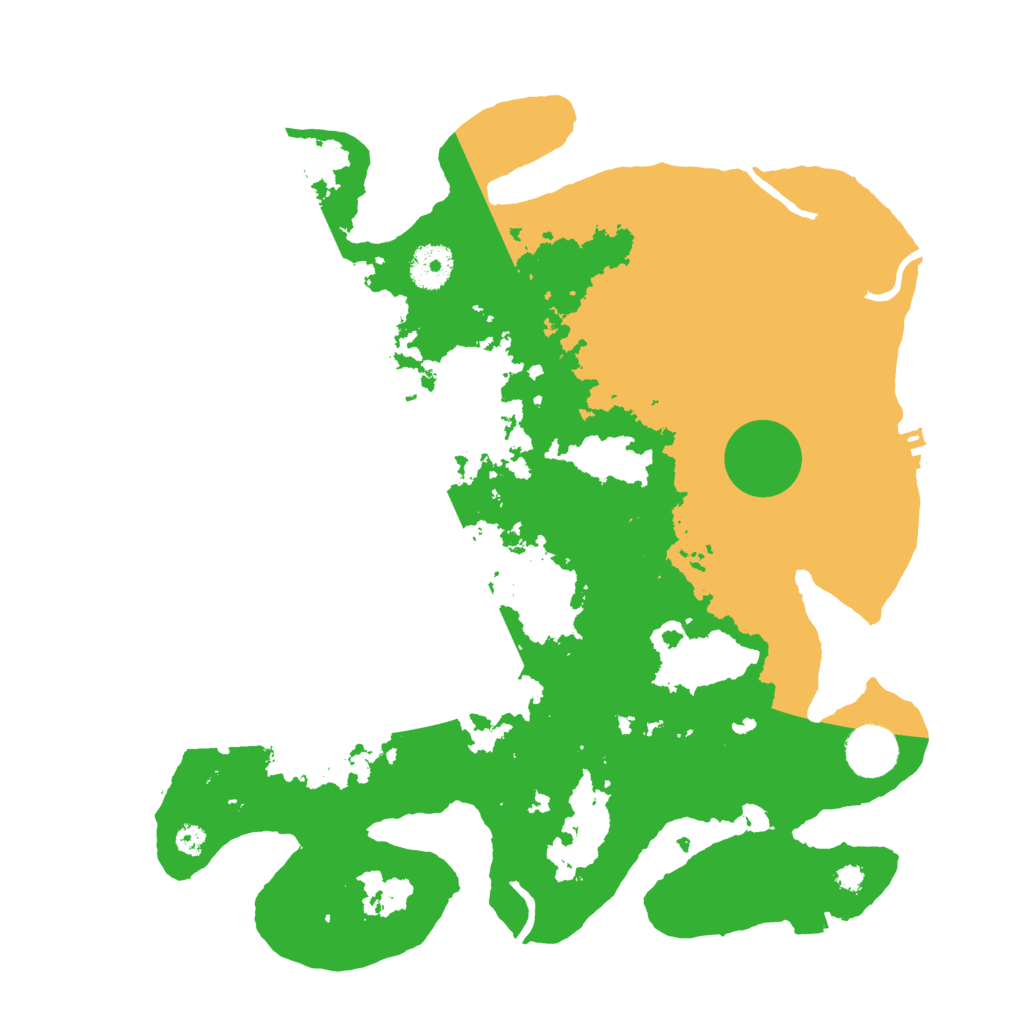 Biome Rust Map: Procedural Map, Size: 3500, Seed: 1963917985