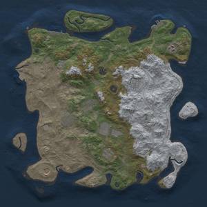 Thumbnail Rust Map: Procedural Map, Size: 4250, Seed: 411352580, 18 Monuments