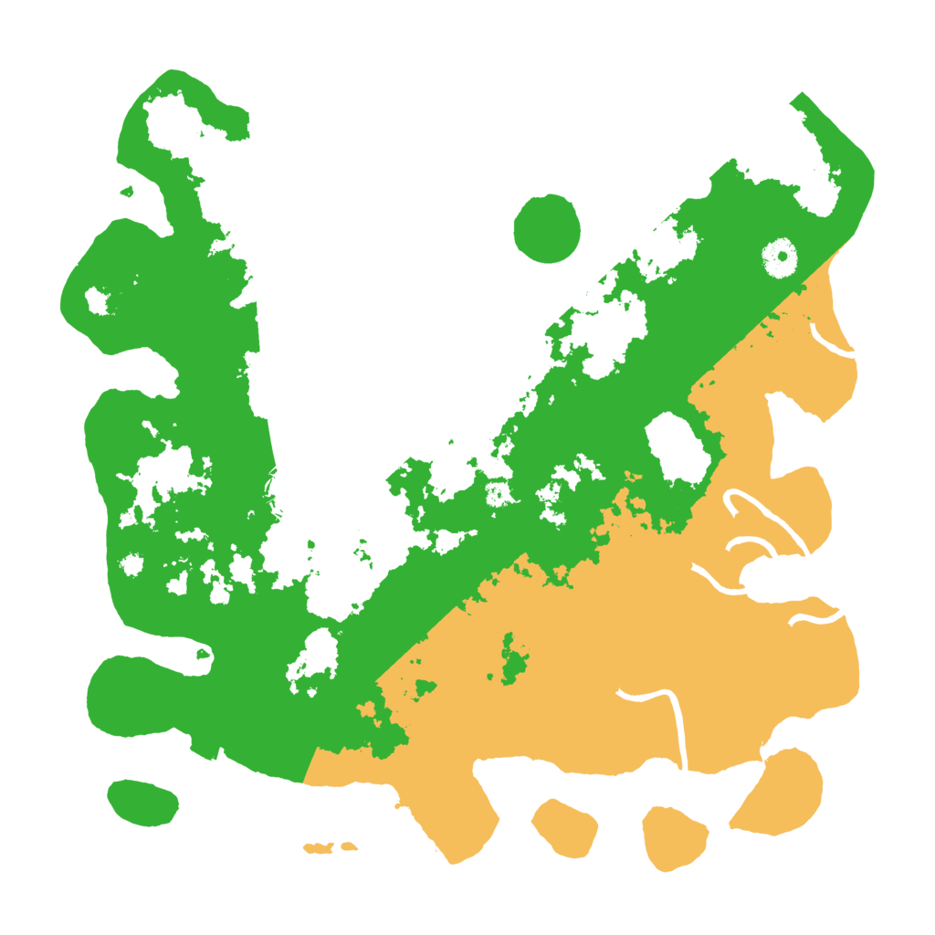 Biome Rust Map: Procedural Map, Size: 3800, Seed: 618495525