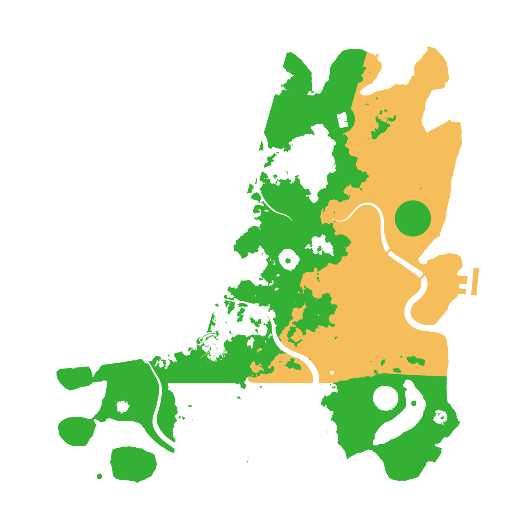 Biome Rust Map: Procedural Map, Size: 3750, Seed: 678521484