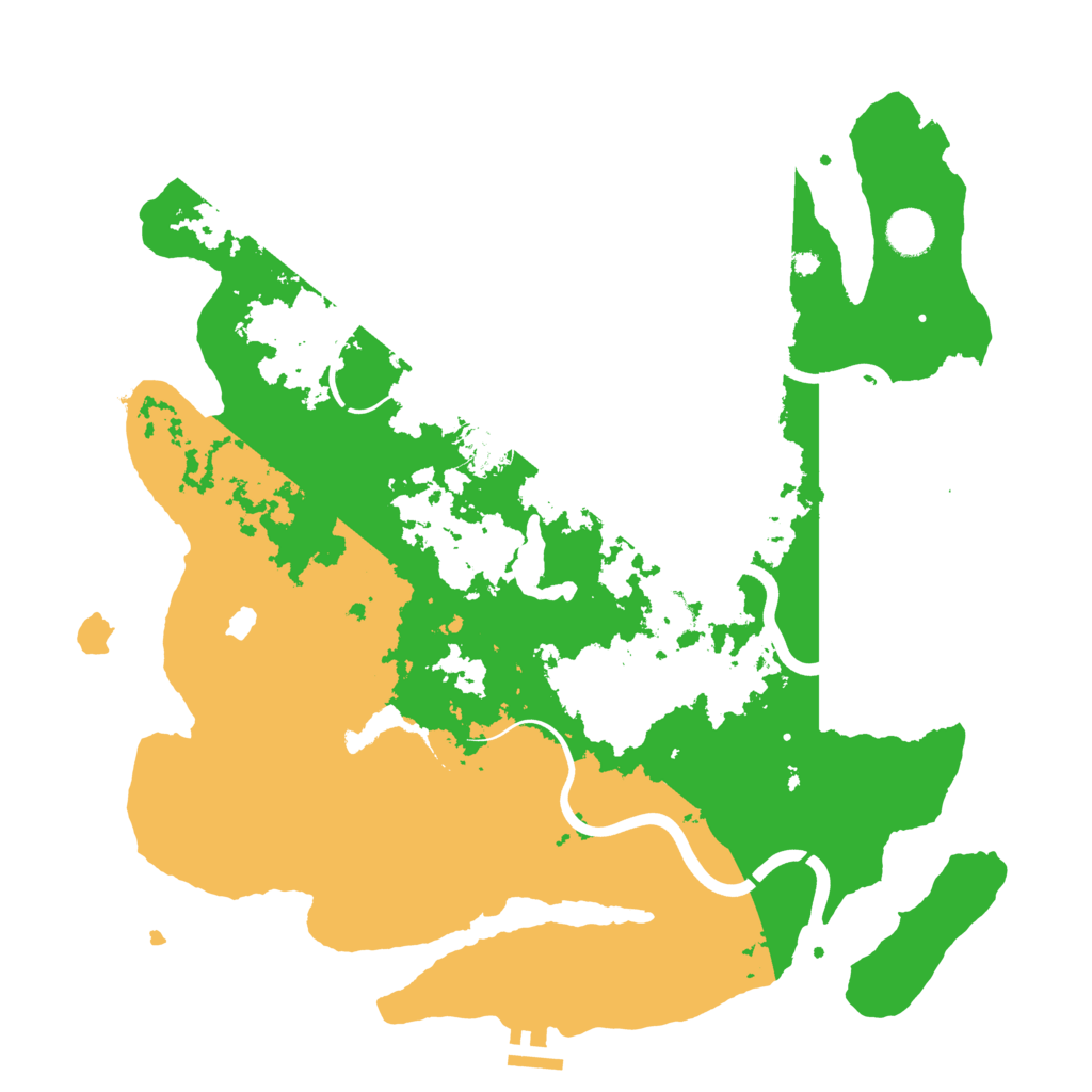 Biome Rust Map: Procedural Map, Size: 4000, Seed: 1971738478