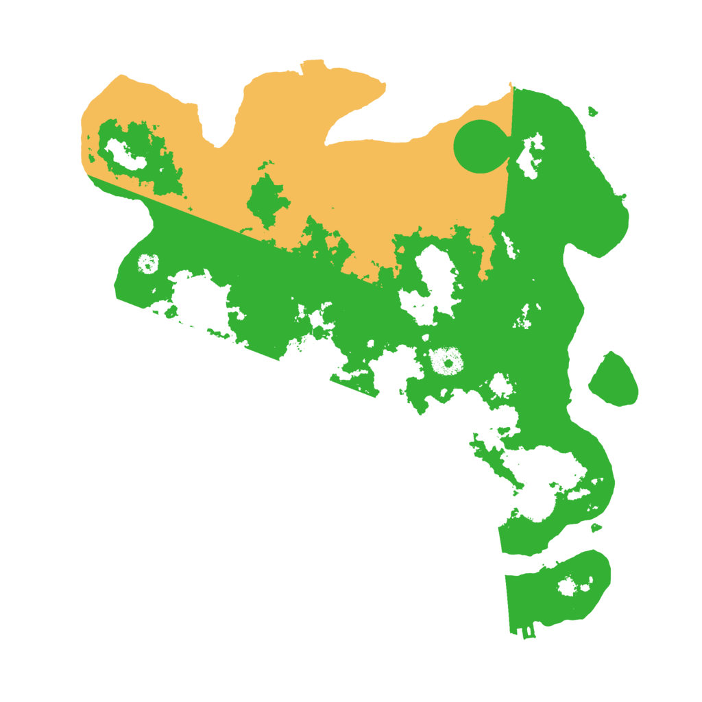 Biome Rust Map: Procedural Map, Size: 3450, Seed: 45773676