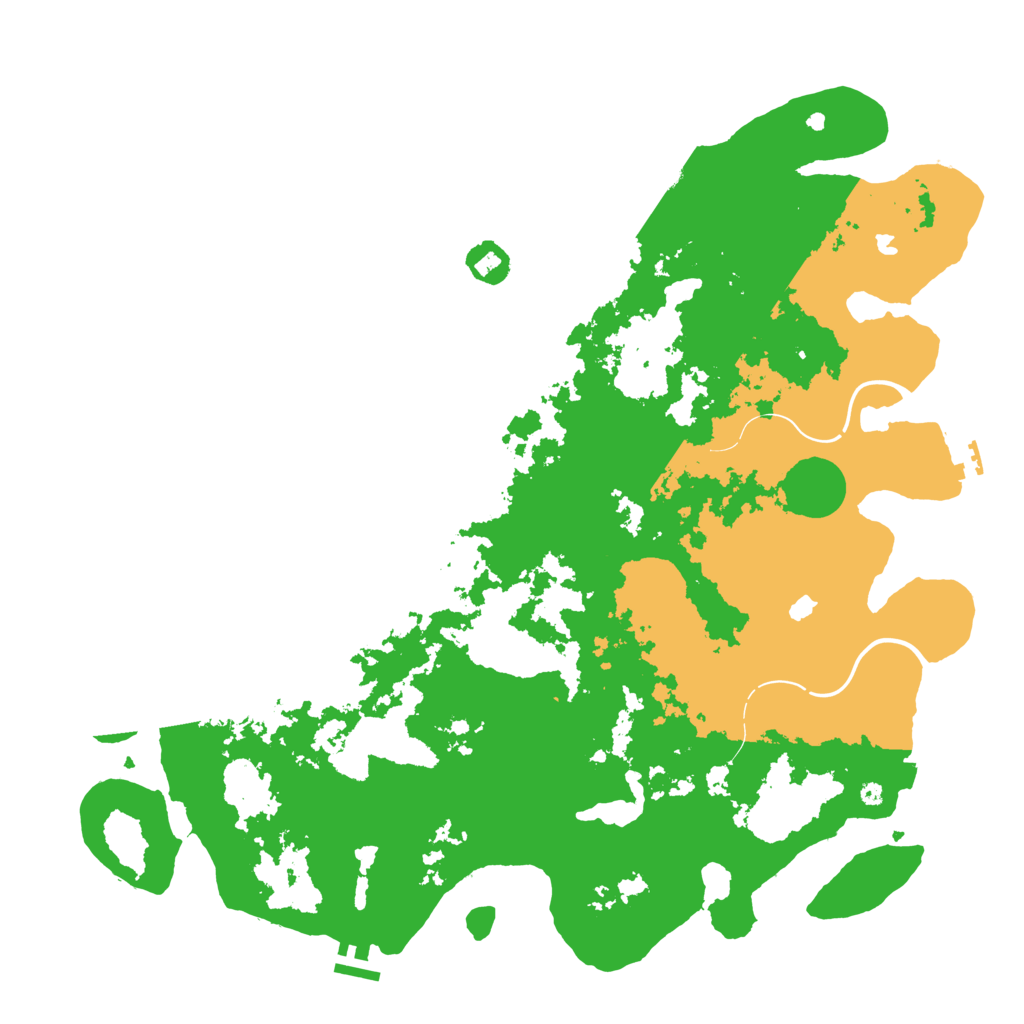 Biome Rust Map: Procedural Map, Size: 4500, Seed: 1652536538