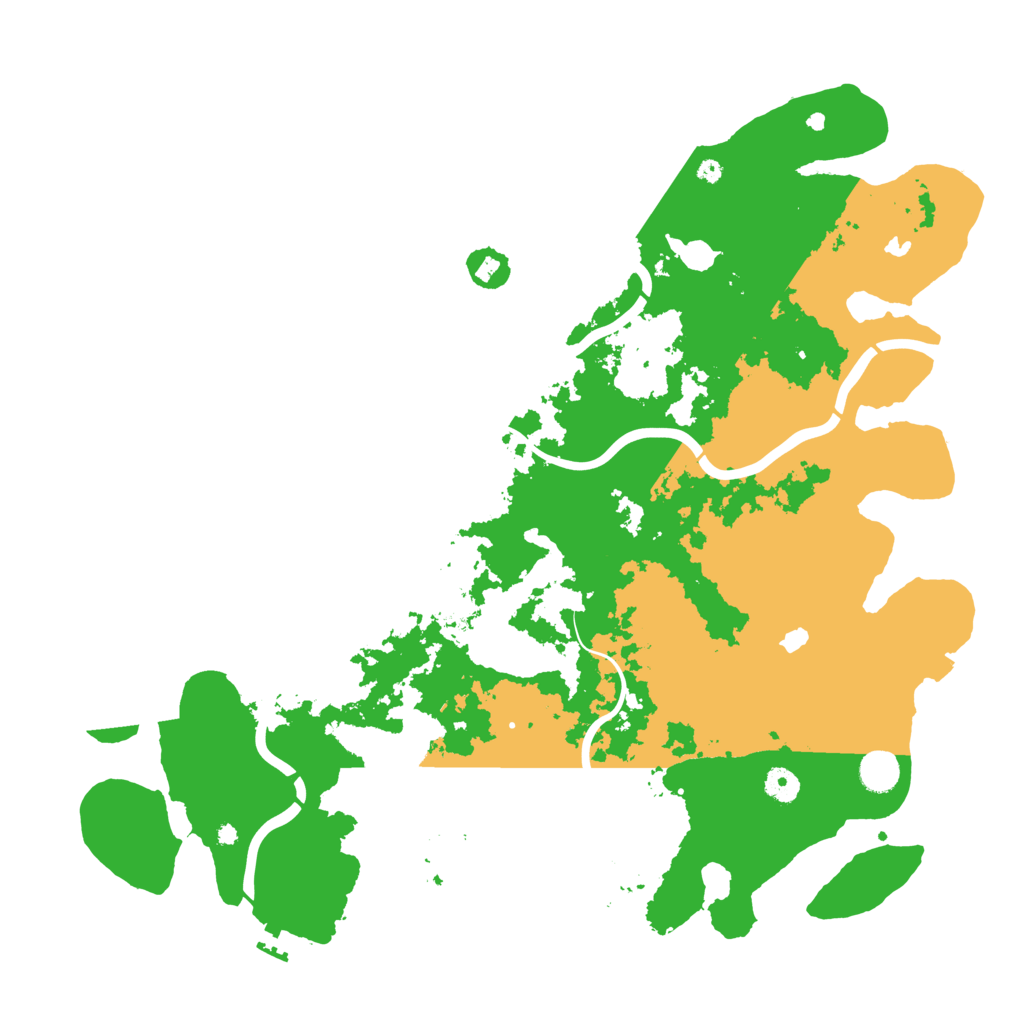 Biome Rust Map: Procedural Map, Size: 4500, Seed: 1652536538
