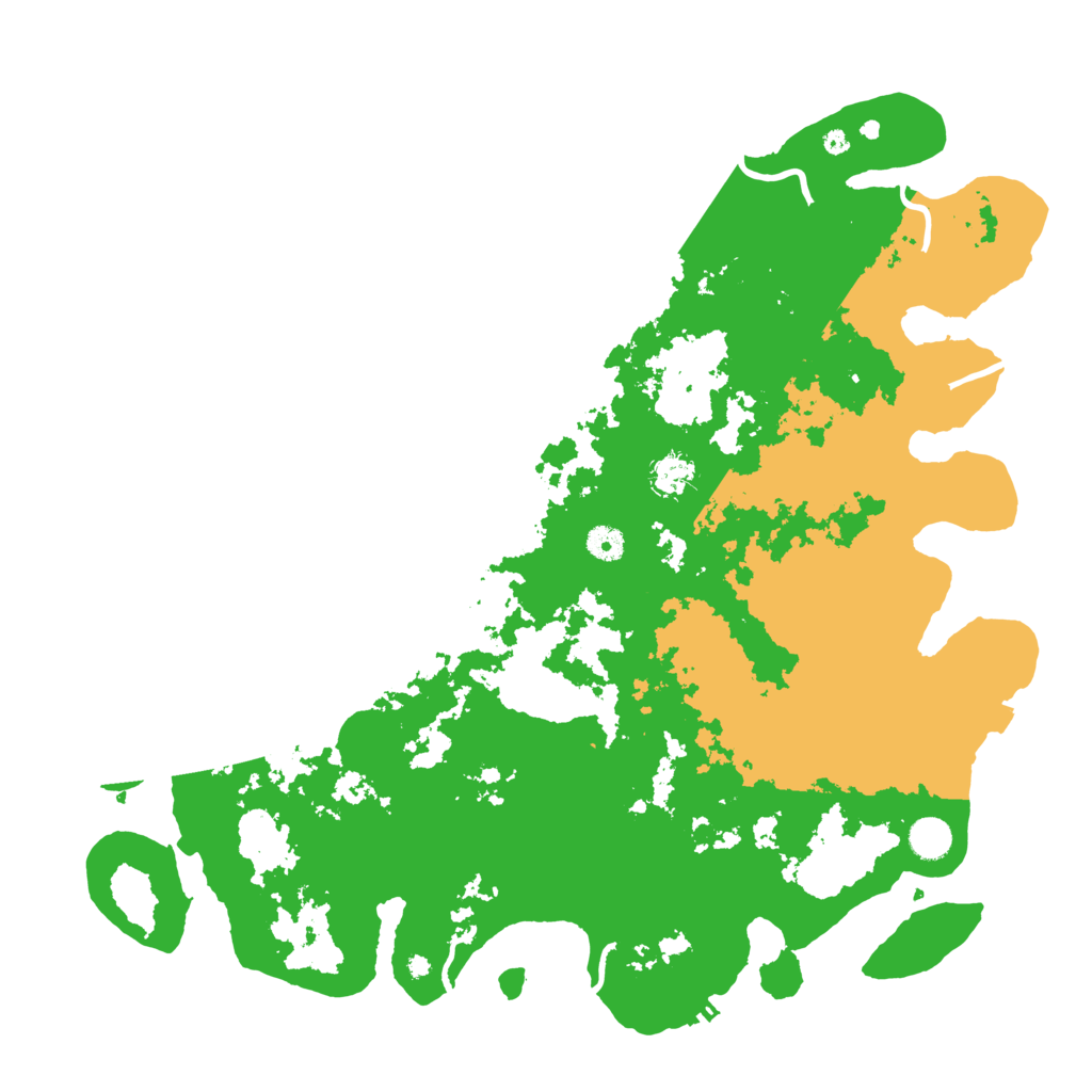 Biome Rust Map: Procedural Map, Size: 4500, Seed: 1652536538