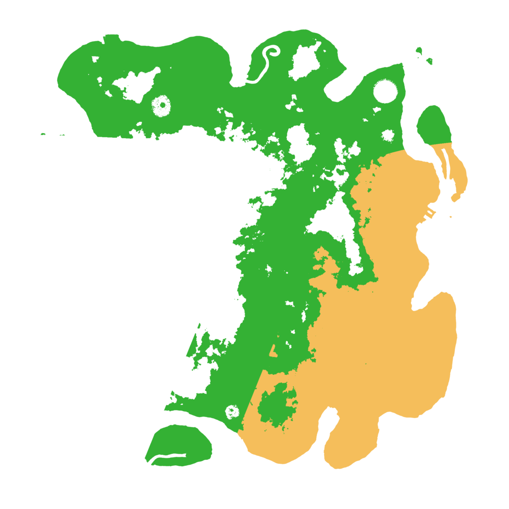 Biome Rust Map: Procedural Map, Size: 3800, Seed: 60169357