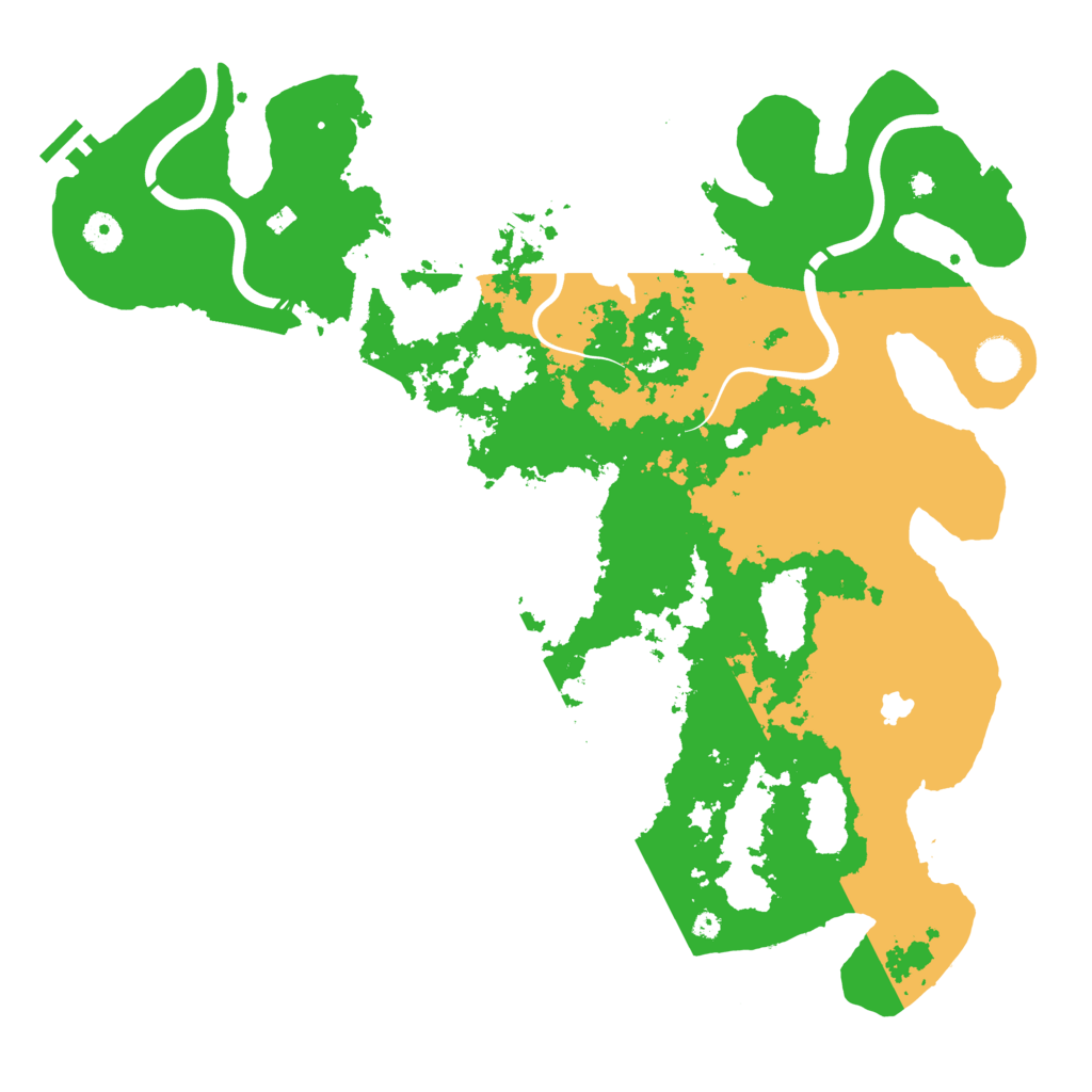 Biome Rust Map: Procedural Map, Size: 4250, Seed: 498451874
