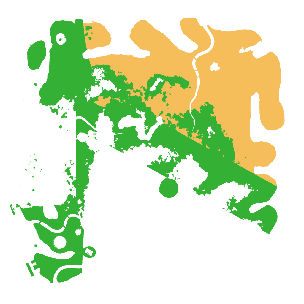 Biome Rust Map: Procedural Map, Size: 4250, Seed: 1815154648