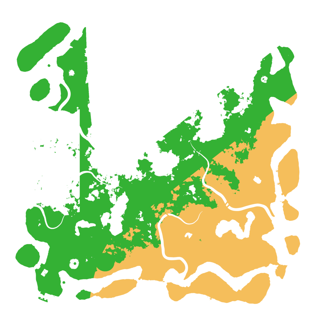 Biome Rust Map: Procedural Map, Size: 4800, Seed: 351872762