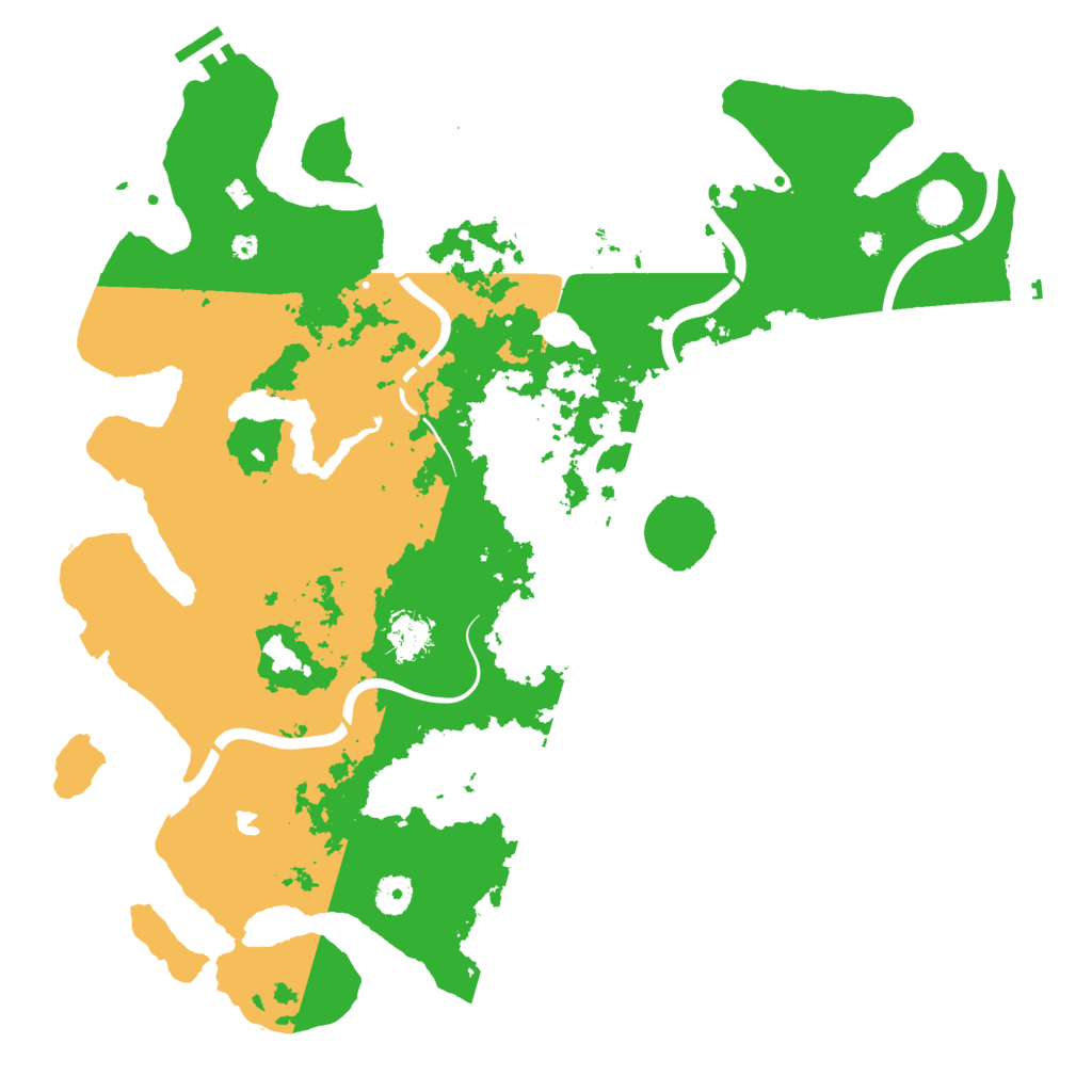 Biome Rust Map: Procedural Map, Size: 4250, Seed: 1137369844