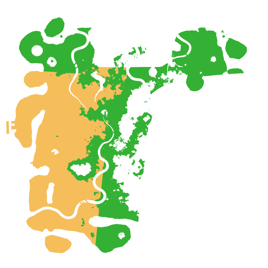 Biome Rust Map: Procedural Map, Size: 4250, Seed: 55093