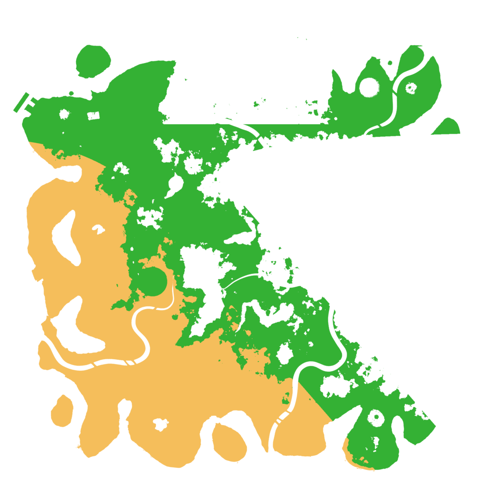 Biome Rust Map: Procedural Map, Size: 4500, Seed: 103962262