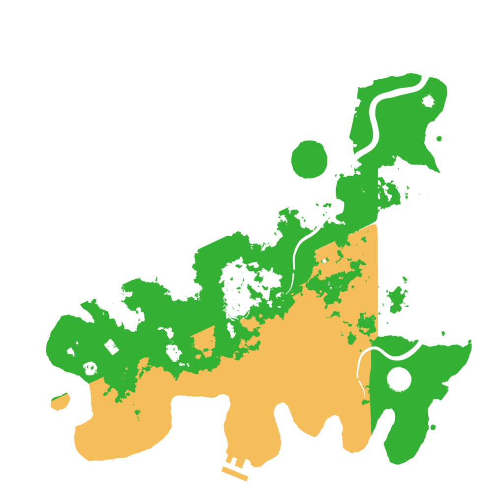 Biome Rust Map: Procedural Map, Size: 3750, Seed: 38116756